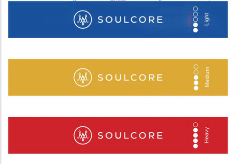SoulCore Custom Resistance Bands (Set of 3)