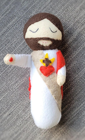 Sacred Heart of Jesus Doll