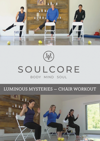 Luminous Mysteries - Chair Workout DVD/Digital Download Combo